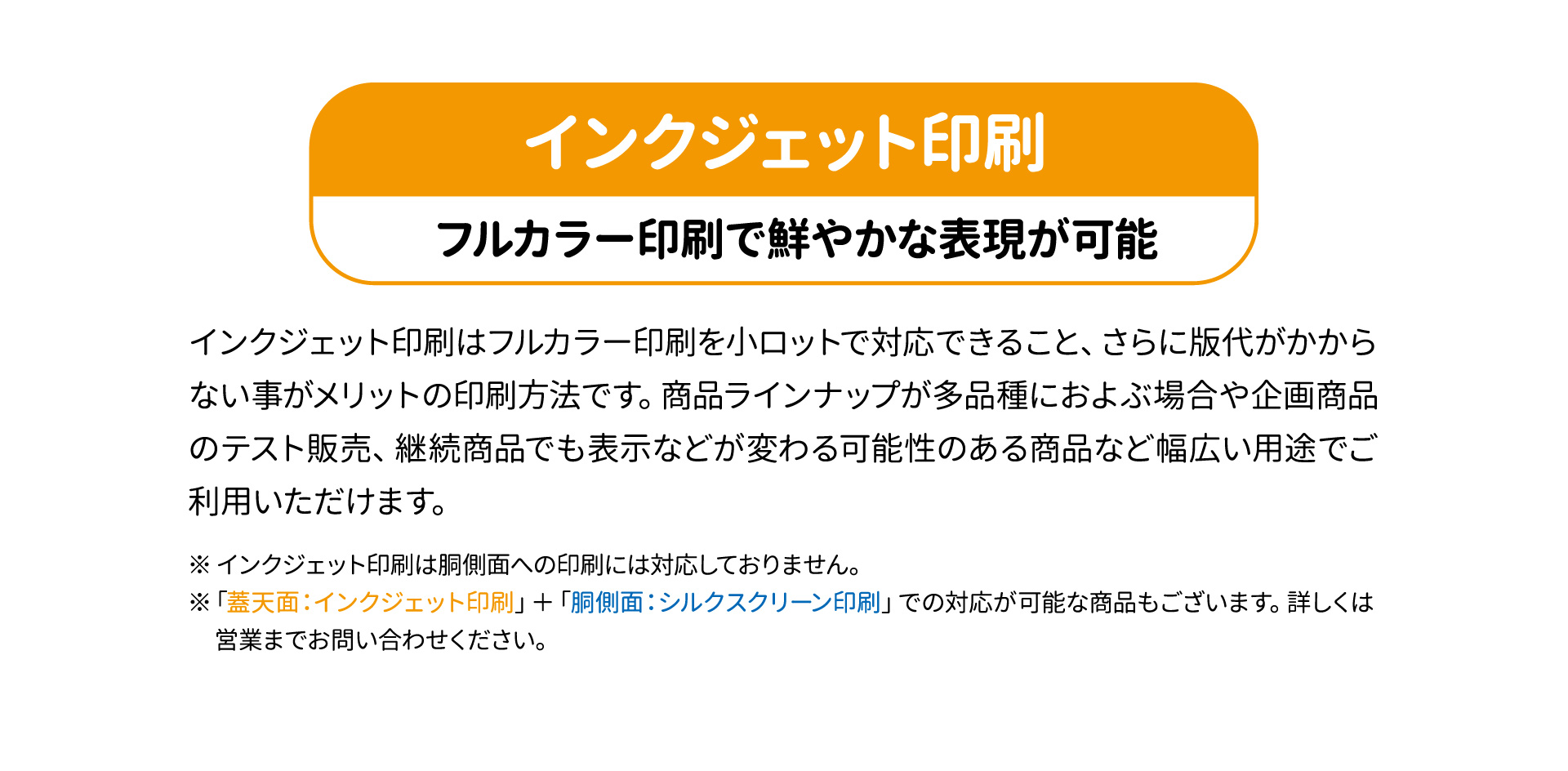 インクジェット印刷