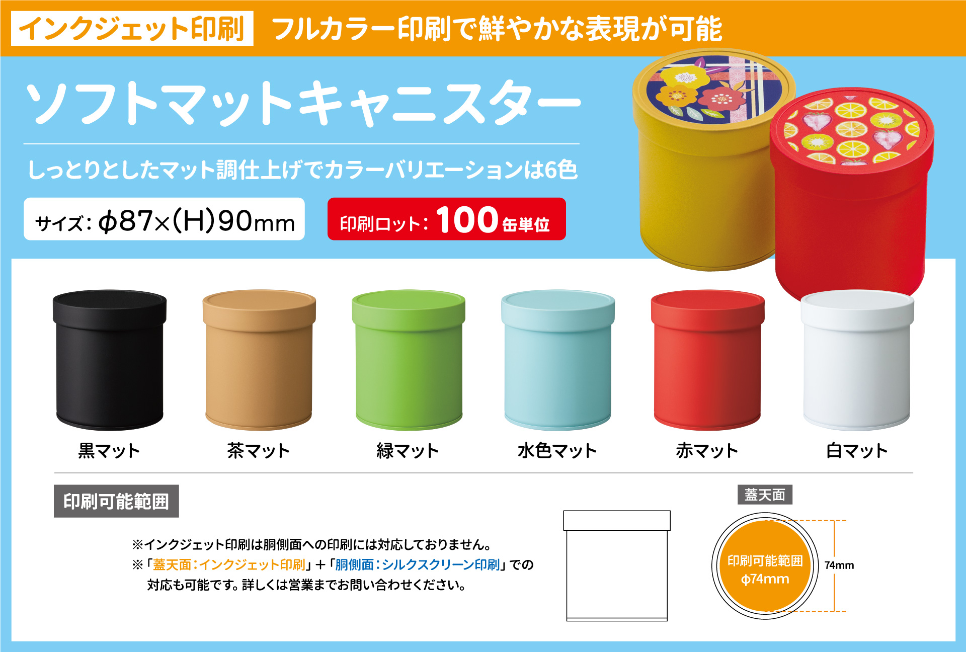 ソフトマットキャニスター